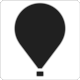 BS 8501 Public Information Symbol No 9005 Ballooning