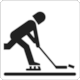 BS 8501 Public Information Symbol No 9032: Ice Hockey