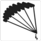 BSI 8501 Public Information Symbol No 9040: Paracending/Paragliding