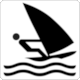 BSI 8501 Public Information Symbol No 9068: Windsurfing