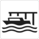 BS 8501 Public Information Symbol No 9081: Pier - Mooring