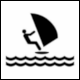 Traffic Sign from Brazil: TAD-04: Windsurfing (Esportes nauticos)