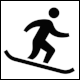 Experience Japan Pictograms: Snowboarding