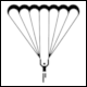 Abdullah & Hbner page 108: Erco Pictogram No 875 - Paragliding