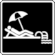 Pictogram IT2-32 Seaside or Beach Resort (Balneario) from Ecuador