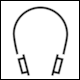 IEC 60417 Symbol No 5077: Headphones