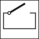 ISO 7000  Graphical symbols for use on equipment  Registered symbol No 1120: Opened, mechanical: To identify the situation open on a mechanical device