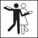 ISO 7001 Public Information Symbol PI CF 021 Dance hall or ballroom