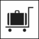 ISO 7001 Public Information Symbol PI PF 018: Baggage trolleys or carts