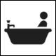 ISO 7001 Public Information Symbol PI PF 026: Bath