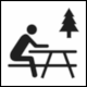 ISO 7001 Public Information Symbol PI TC 004: Picnic Area