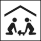 ISO 7001 Public Information Symbol PI TC 015: Indoor Play Area