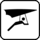 U.S. National Park Service, Recreation (Land) Pictogram: Hang Gliding