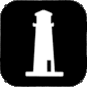 Old NPS Map Symbol: Lighthouse