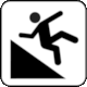 U.S. National Park Service Map Symbol: Slippery Ramp