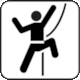 U.S. National Park Service Map Symbol: Recreation (Land) - Technical Rock Climb