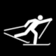 NZS 8603 pictogram No 43: Ski touring