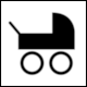 NORM A 3011 Public Information Symbol No 57: Baby Carriage