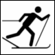 NORM A 3011 Public Information Symbol No 70: Cross-country Skiing