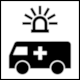 NORM A 3011 Public Information Symbol No 133: Ambulance