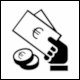 Traffic Sign Symbol No 10508: Bank, Cash Machine (Banka, Bankomat, Slovenia 2015)