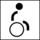 Symbol: Accessible (Santa Maria Novella, Florence)