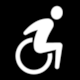 Naturparke Niedersterreich, Pictogram: Barrier-free (Barrieregerecht)