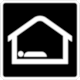 Pictogram SIS-2: Lodging (Albergue) from Mexico City