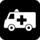 Hora page 177, Universal Symbols in Health Care (SEGD / HJ): Ambulance