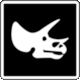 Parks Canada Pictogram No 6-1-085: Archaeological Site (retired)