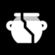Pictogram No 98: Archaeological Site (Yacimiento arqueolgico). Argentina Sealtica Turstica Nacional 2006, by Cnovas Eduardo