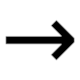 Arrow found in Dejavu Sans font