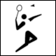 Summer Olympics Tokyo 2021: Pictogram Badminton