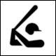 Summer Olympics Tokyo 2021, Pictogram Baseball