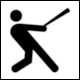 Vancouver, Stanley Park, Official Map + Guide: Pictogram Softball