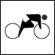 Abdullah & Hbner page 69, Summer Olympics Tokyo 1964: Pictogram Cycling