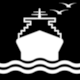 Pictogram No 59: Cruise Ship (Crucero). Argentina Sealtica Turstica Nacional 2006, by Cnovas Eduardo
