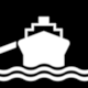 Pictogram No 52: Port  (Puerto). Argentina Sealtica Turstica Nacional 2006, by Cnovas Eduardo
