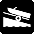 Pierce, T. (1996): The International Pictograms Standard, page 134: Pictogram Boat Launch, Lanchas