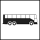 Traffic Control Device Sil-6: Intercity Bus Outline () from Qubec