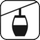 Arosa Lenzerheide Piste Map: Map Symbol Gondola Lift (Gondelbahn)