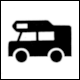 Austrian Testdesign: Pictogram Campervan