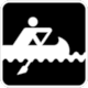 Pictogram Pict-12: Canoeing (Canot) from Qubec