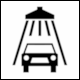 Traffic Sign Symbol No 10415: Car Wash (Slovenia 2015)