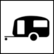 Spanish Pictogram Trailer/Caravan (Remolque vivienda)