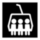 Pictogram Triple Chair from Perisher Piste Map 2018 (Australia)