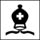 No 265D: Chess Piece Bishop, Black from Unicode Standard, Version 17.0