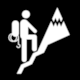 Pictogram AT006 Mountaineering / Andinismo (Bolivia)