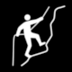 Parcs Nationaux de France, 2014, Pictogram No 159: Climbing (Escalade)