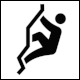 Experience Japan Pictograms: Rock Climbing